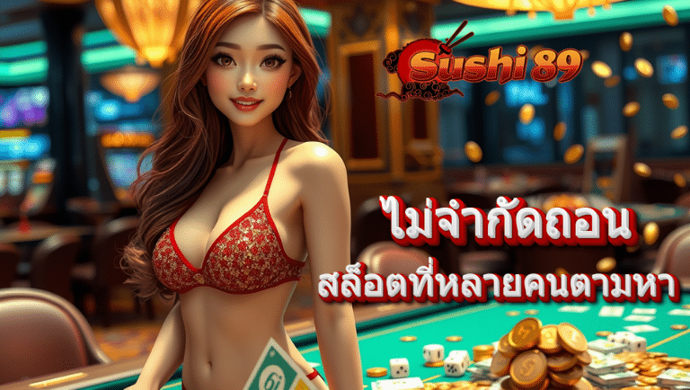 sushi89 ไม่จำกัดถอน